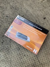 D-Link DWA-140 RangeBooster Wireless USB Adapter Hi-Speed Desktop New Old Stock