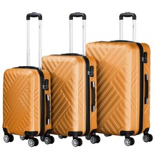 Zelsius Reisekoffer 3er Set, Koffer, Trolley, XL, Kofferset, Hartschalenkoffer