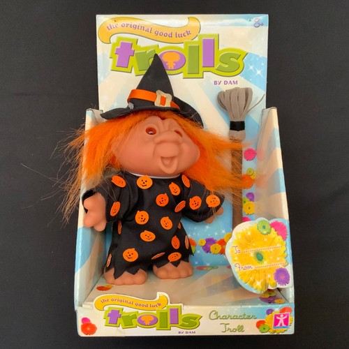 Dam trolle figur halloween - figur,