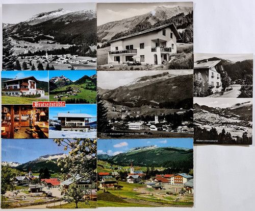 Postkarten lot riezlern - 7, x