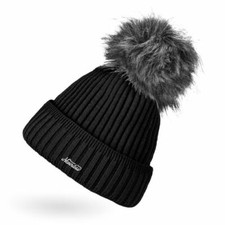 Damen Strick-Mütze gefüttert