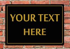 Blechschild nach Maß