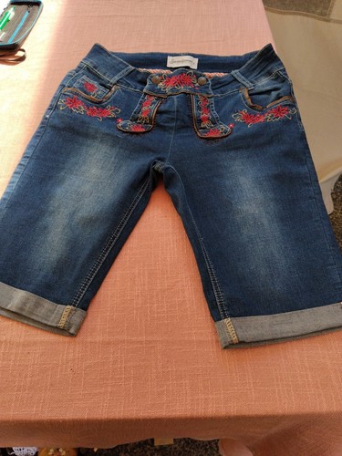 Kurze trachtenjeans jeans - kurze,