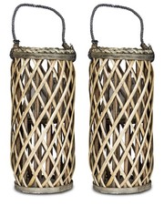 2er Set Laterne Windlicht