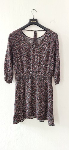 Summer floral mini dress
