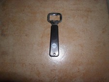 Flaschenöffner Kapselheber Werbung Mubea (Attendorn) schwarzer Griff