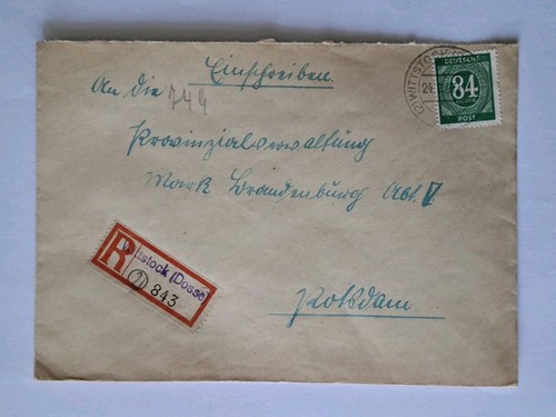 Gem ausg einschreiben 1947 - gem.ausg.einschreiben, von