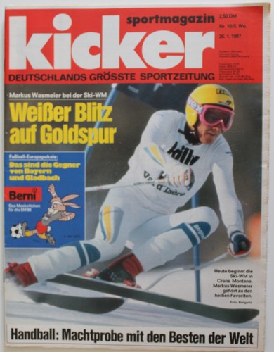 Kicker 1987 hallen masters - kicker, 1987/10: