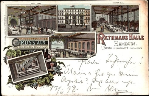 Litho hamburg mitte altstadt - mitte,