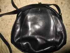 Aigner Schulter-Tasche Umhängetasche Echt Leder Vintage Bag