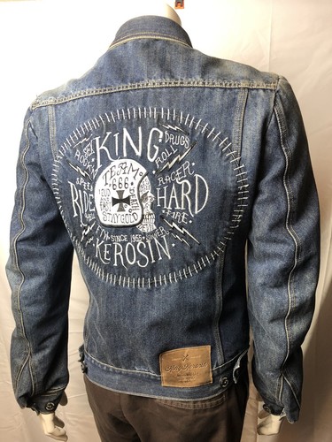 King kerosin jeansjacke m - kerosin,