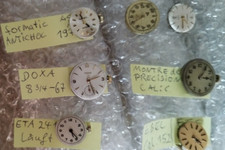 Vintage Uhrwerke laufen