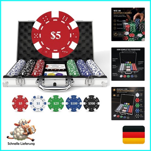 Heitok poker set - set, 300