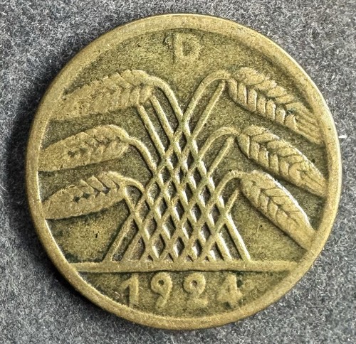 Rentenpfennig 1924 d - 50,