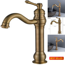 Antik Messing Wasserhahn Hoch