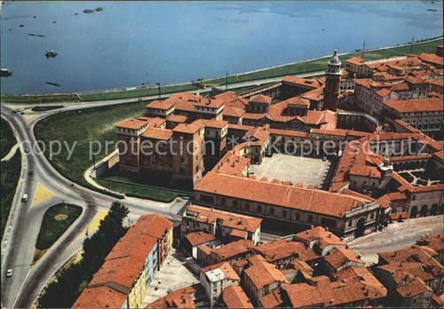 Mantova fliegeraufnahme - mantova,