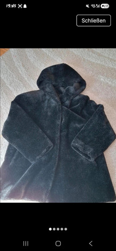 Canda damen mantel schwarz mit - canda,