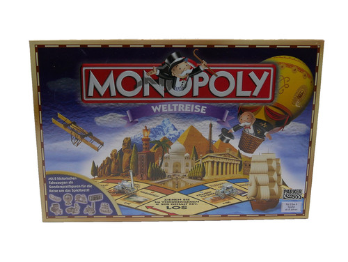 Monopoly weltreise parker - monopoly,