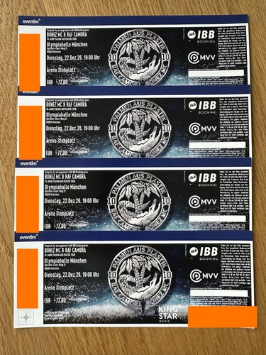 Stehplatz tickets bonez - tickets,