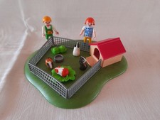 Playmobil Meerschweinchengehege 3210, Mädchen+Ponny, Junge+Fohlen