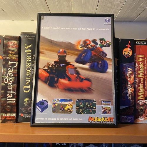 Mario kart double dash a4 - mario,