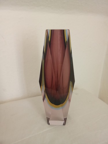 Große murano glas vase - große,