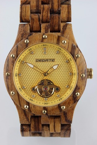 Bedate holzuhr handaufzug - bedate,