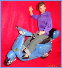 VESPA MOTOR ROLLER  blau