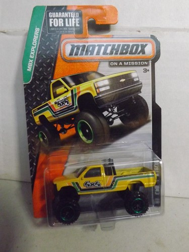 2014 matchbox yellow - 2014, chevy