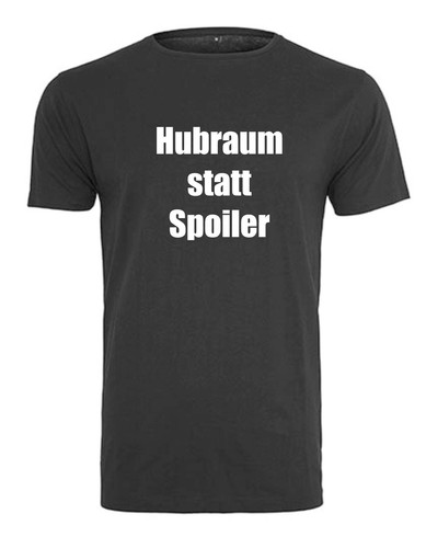 Hubraum statt spoiler - hubraum,