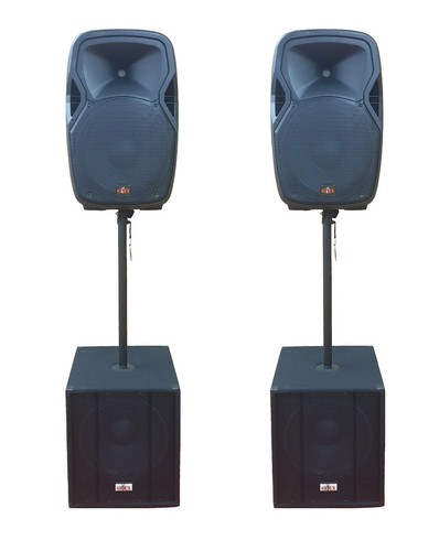 Set komplettanlage 38cm - pa,