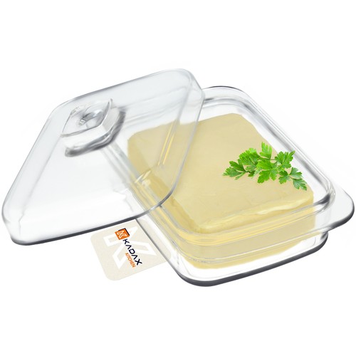 Kadax butterdose aus glas - kadax,