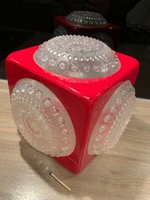 Würfel Lampe 70er vintage