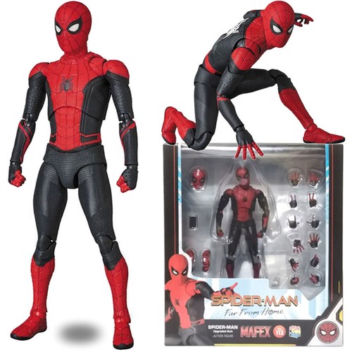 113 mafex spider man far - mafex, spider-man