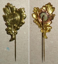 Anstecknadel Zielscheibe vor