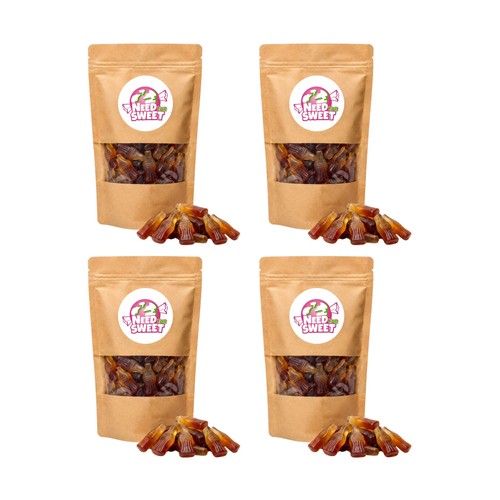 Needforsweet colaflaschen - 4x,