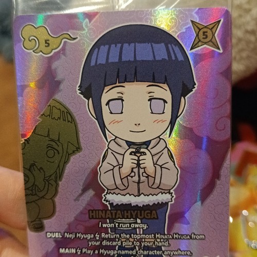 Naruto shiren chibi tcg hinata - naruto,