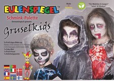 Eulenspiegel 6er-Schmink-Palette Gruselkids Schmink-Set Kinderschminke