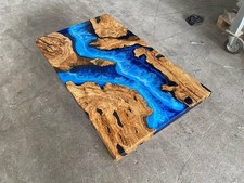 Handgefertigter blauer