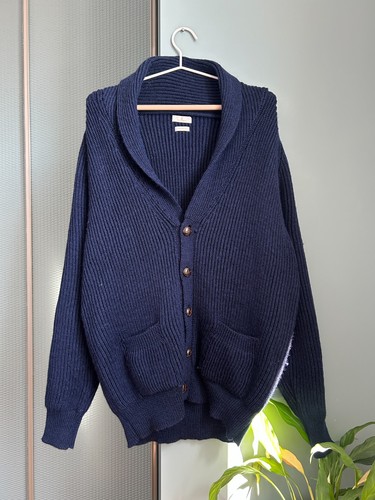 Munrospun cardigan navy schwer - cardigan,