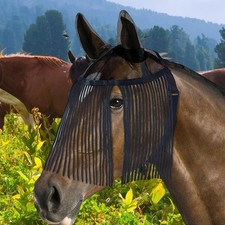 Fliegenmaske für Pferde mit
