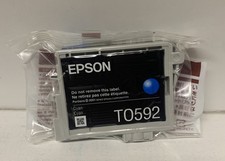 Epson Patrone T0592 C13T05924010 Cyan Stylus Photo R 2400 Lilie