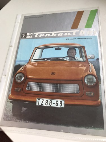 Werbeprospekt trabant ifa - trabant,