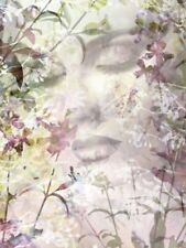 XXL Fototapete Wallprint Nostalgie Blumen Wandbild romantisch184 x 248 cm B-Ware