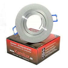 Alu Einbaustrahler K181A16 GU10 / GU5,3 Rahmen Einbaurahmen Einbauleuchte Spot 