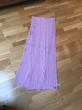 Roeckl Strickschal KASCHMIR 100%  rosa RIPPE & ZOPF