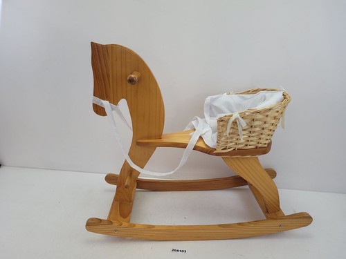 Puppen schaukelpferd holz - puppen,