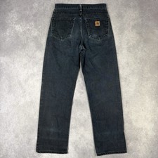 Carhartt Jeans Schwarz Baggy