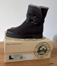 Panama Jack Leder Stiefeletten Felia Igloo Gr. 38 gefüttert Lammfell TOP NP 250€