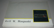 Betriebsanleitung Renault Autoradio 4 x 6 Watt Blaupunkt Handbuch Buch 08/1991